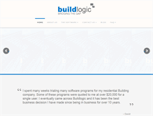 Tablet Screenshot of buildlogic.com.au
